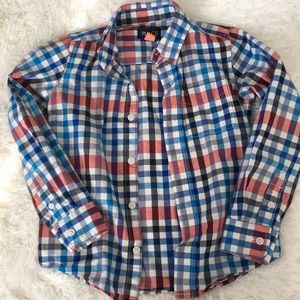 Children’s Place Plaid Button down